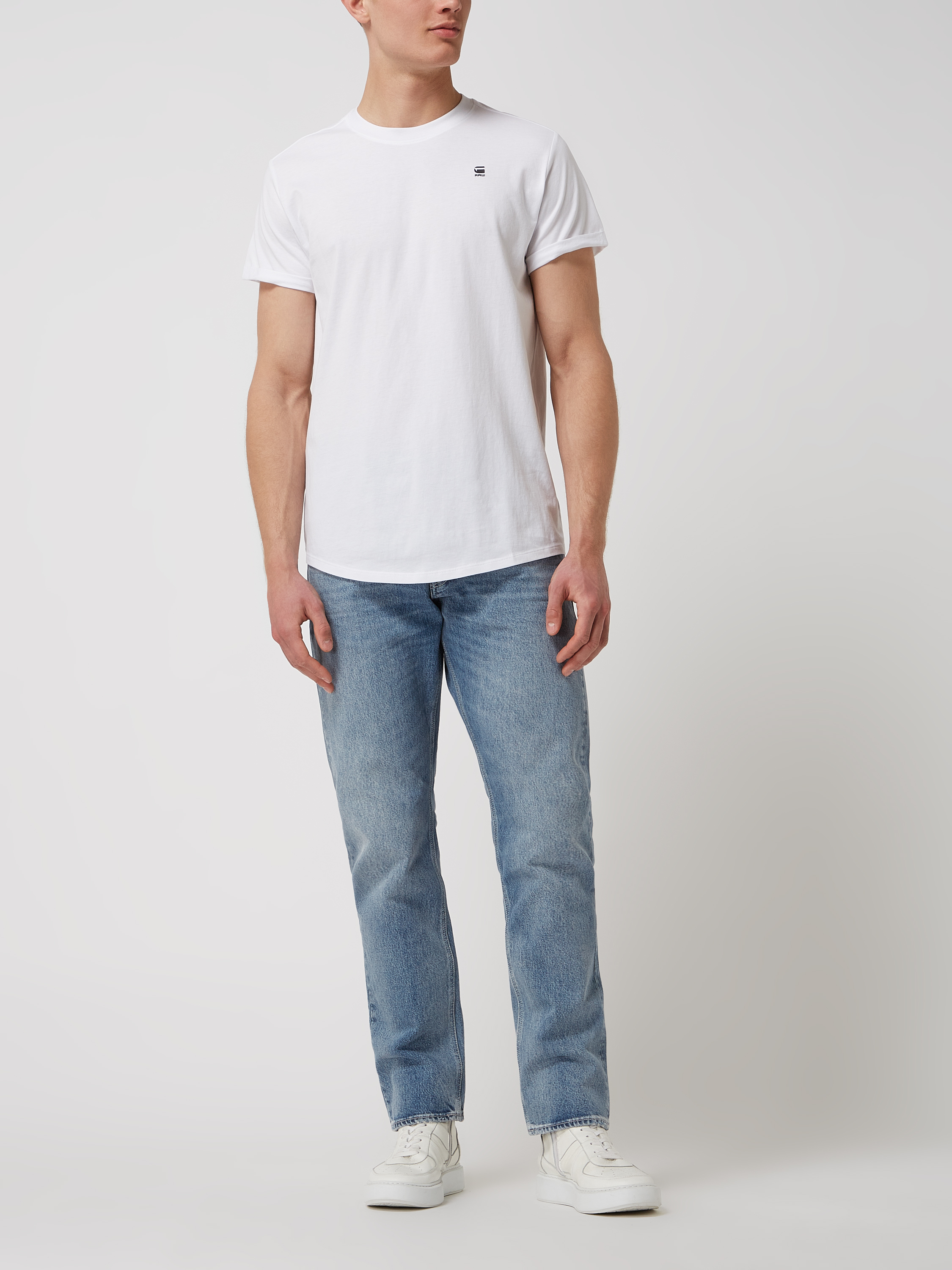 

Футболка мужская G-Star Raw 1597651 белая XL доставка из-за рубежа, Белый, 1597651