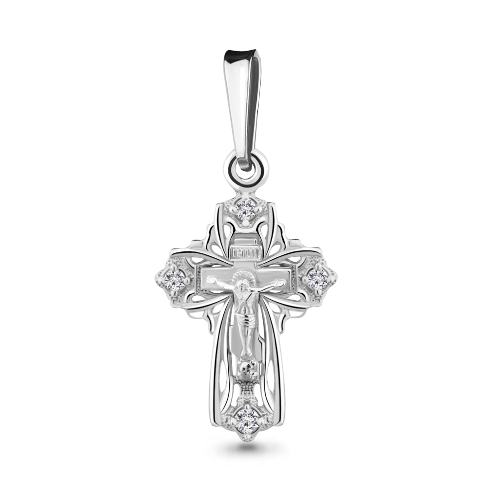 

Подвеска из серебра с фианитом Aquamarine 20485А_925_р, 20485А_925_р