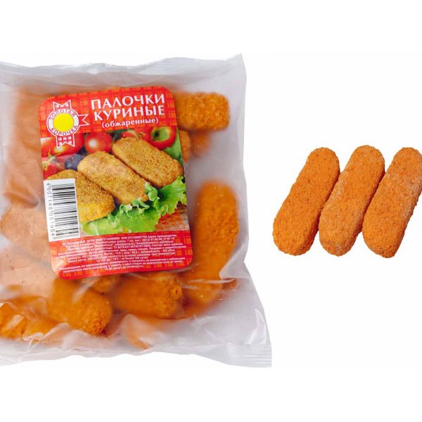 

Палочки куриные Золотая корочка Волшебные замороженные