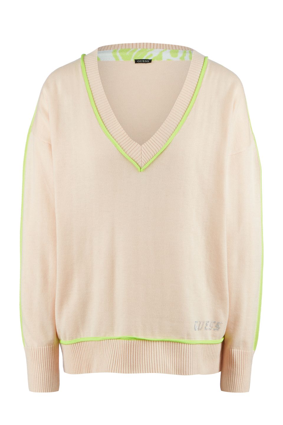 

Пуловер женский Guess бежевый, W0YR47-Z2G40