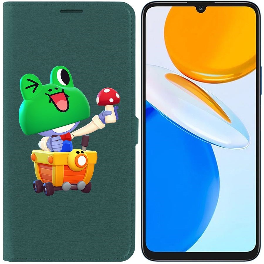 

Чехол-книжка Eco Book для Honor X7 Brawl Stars-Леонард Карл