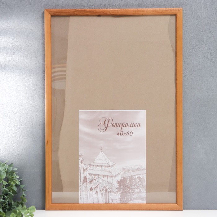 

Фоторамка сосна с24 40х60 дуб (пластиковый экран)