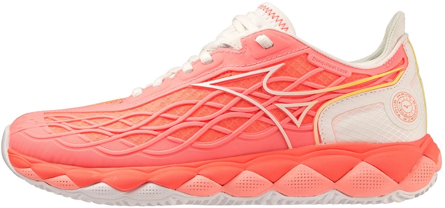 Кроссовки мужские Mizuno SHOE WAVE ENFORCE TOUR CC WOS розовые 4.5 UK розовый