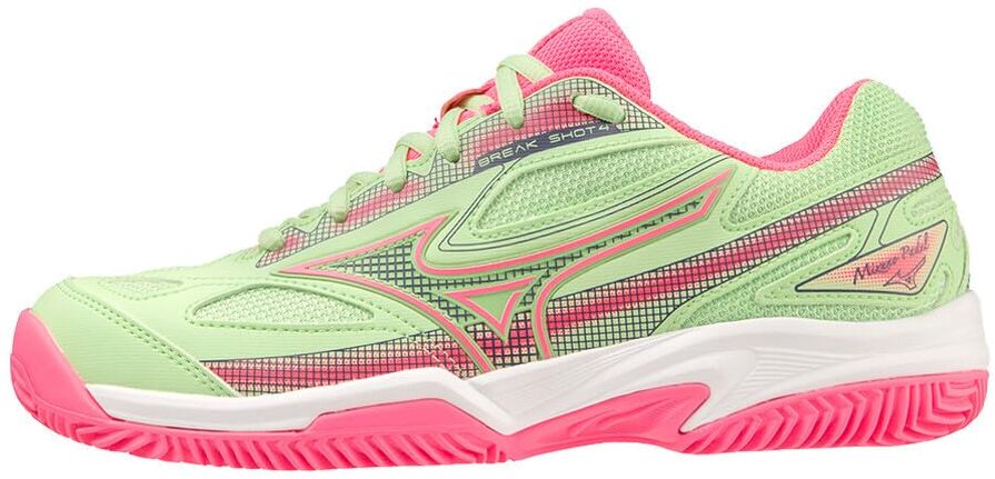 Кроссовки мужские Mizuno SHOE BREAK SHOT PADEL WOS зеленые 7 UK