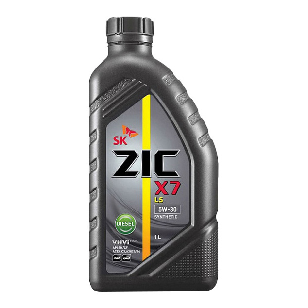 

ZIC 132610 Масло моторное полусинтетическое 1л - ZIC X7 5W-30 Diesel, API SL/CF, ACEA A3/B