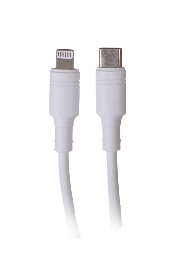 фото Кабель lightning - usb type-c wiiix cb-713tc-u8(1.0)-2chp-w 1 м белый