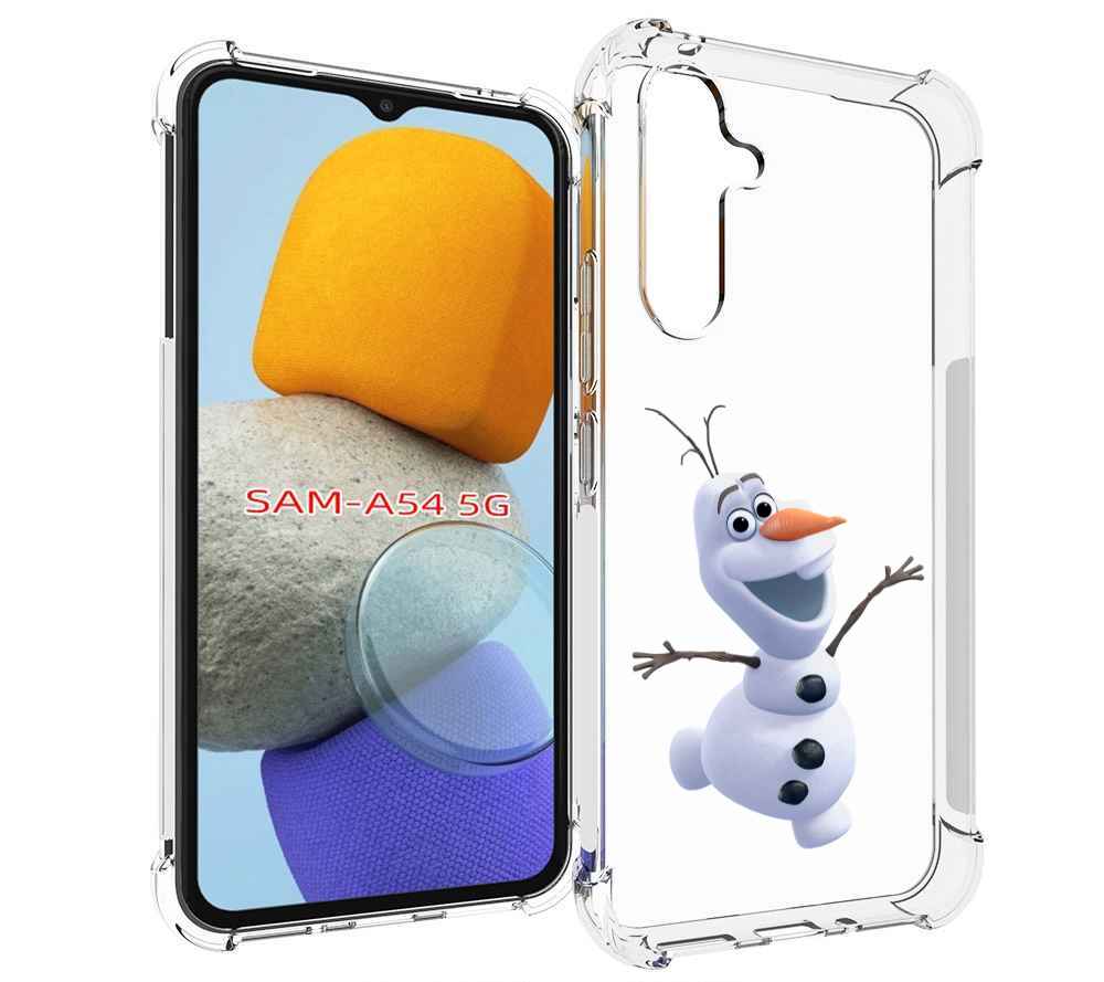 

Чехол MyPads Олаф-холодное-сердце для Samsung Galaxy A54, Tocco