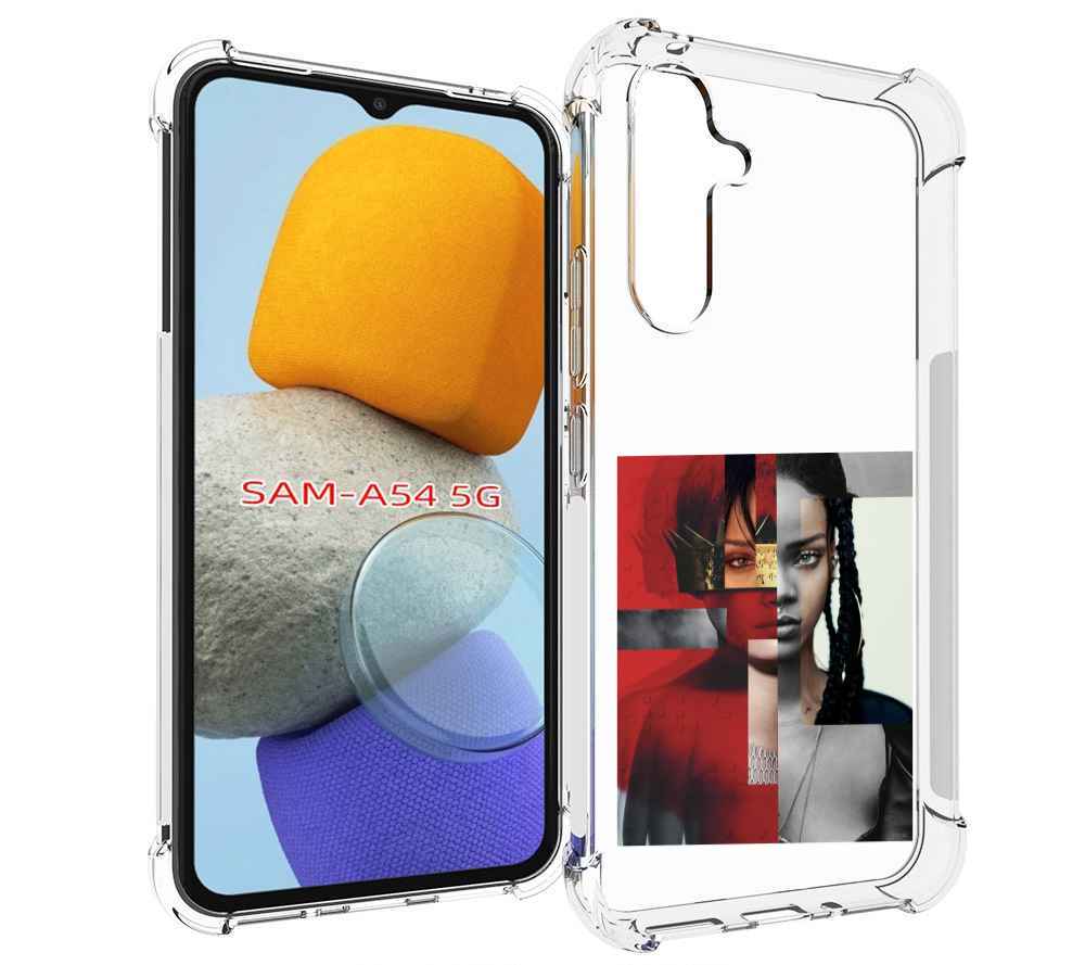 

Чехол MyPads Обложка-Рианна для Samsung Galaxy A54, Tocco