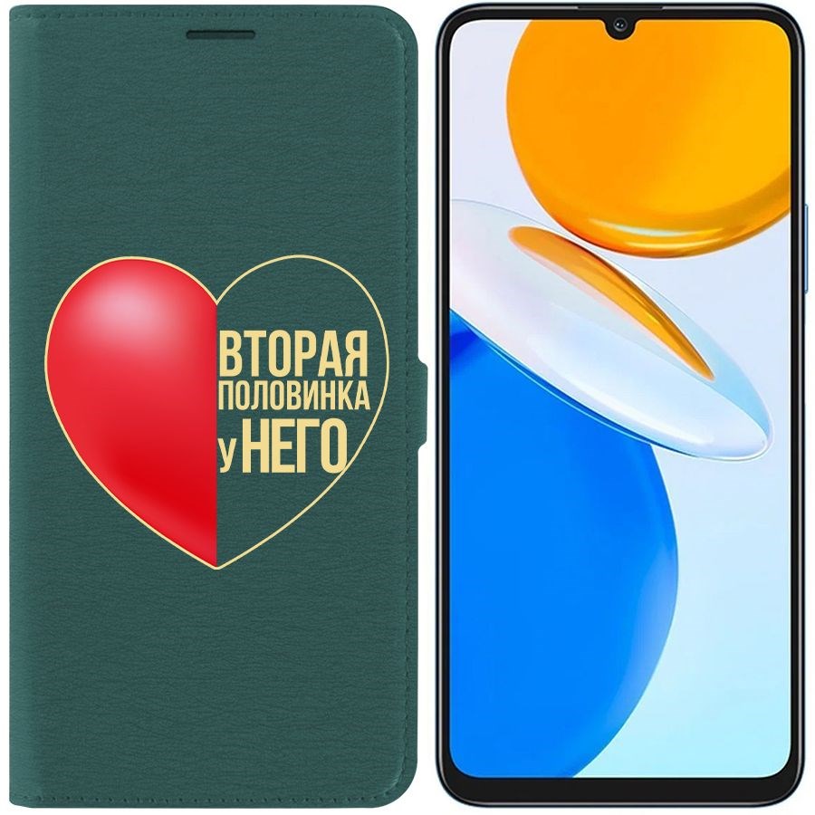 

Чехол-книжка Eco Book для Honor X7 Половинка у него