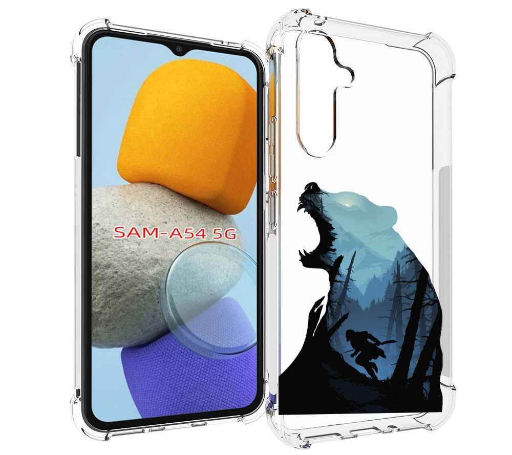 

Чехол MyPads Ночной-медведь для Samsung Galaxy A54, Tocco