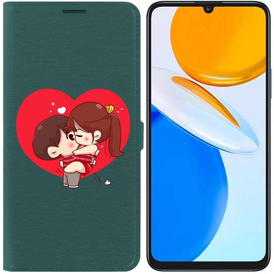 

Чехол-книжка Eco Book для Honor X7 Аниме любовь