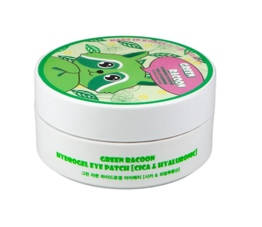 

Патчи для кожи вокруг глаз S+miracle Green Racoon с экстрактом азиатской центеллы 87 г