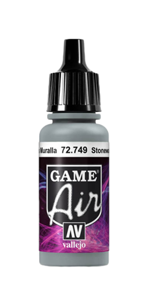 фото Краска vallejo game air 749-17ml. stonewall grey 72.749