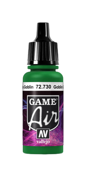 фото Краска vallejo game air 730-17ml. goblin green 72.730