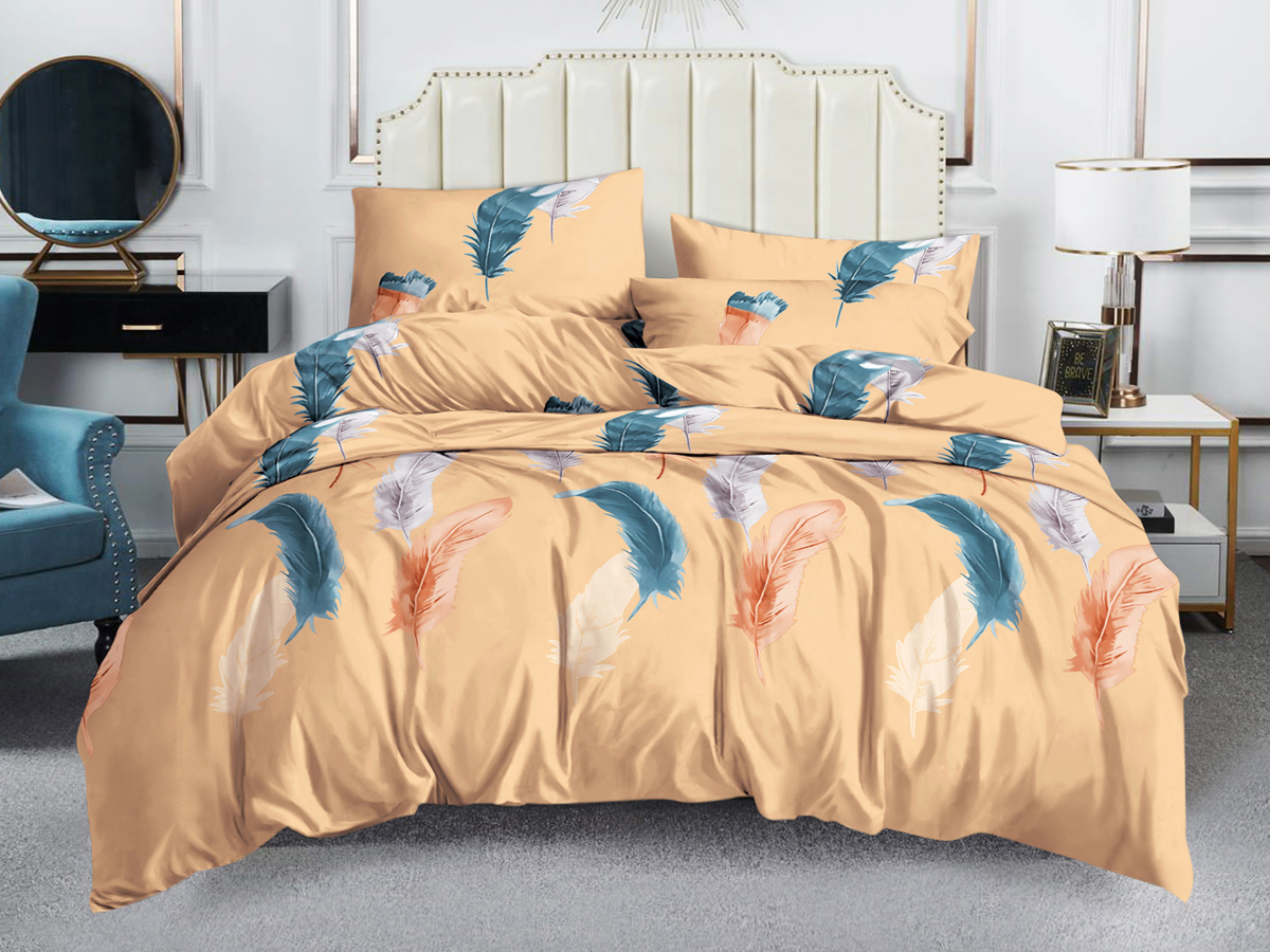 

Постельное белье Cleo Art Color с двумя пододеяльниками, Cleo Art Color