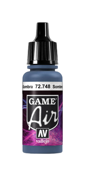 

Краска для аэрографа Vallejo GAME AIR 748-17ML. SOMBRE GREY 72.748