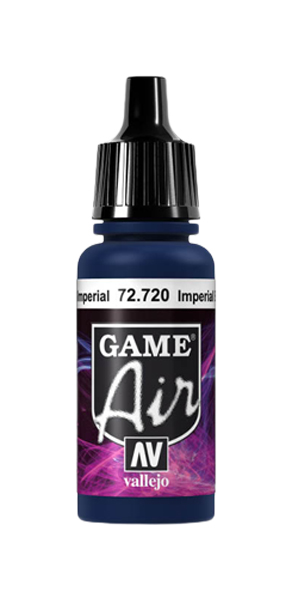 фото Краска для аэрографа vallejo game air 720-17ml. imperial blue 72.720