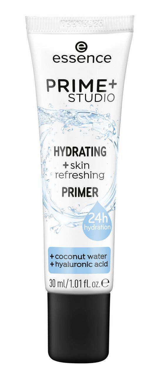 

Праймер для лица essence - prime+ studio hydrating + skin refreshing primer, 30 мл
