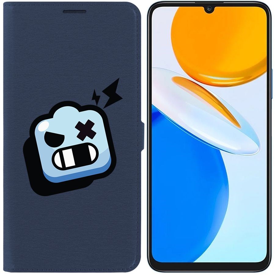 

Чехол-книжка Eco Book для Honor X7 Brawl Stars-Роборубка