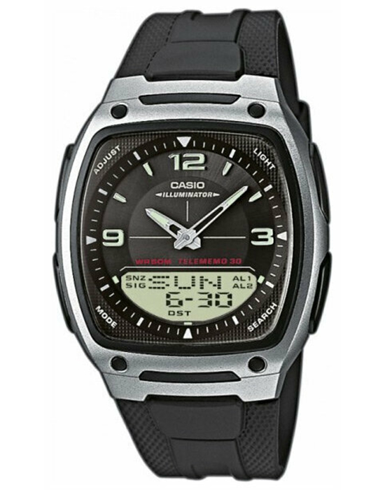 фото Наручные часы мужские casio aw-81-1a1 черные