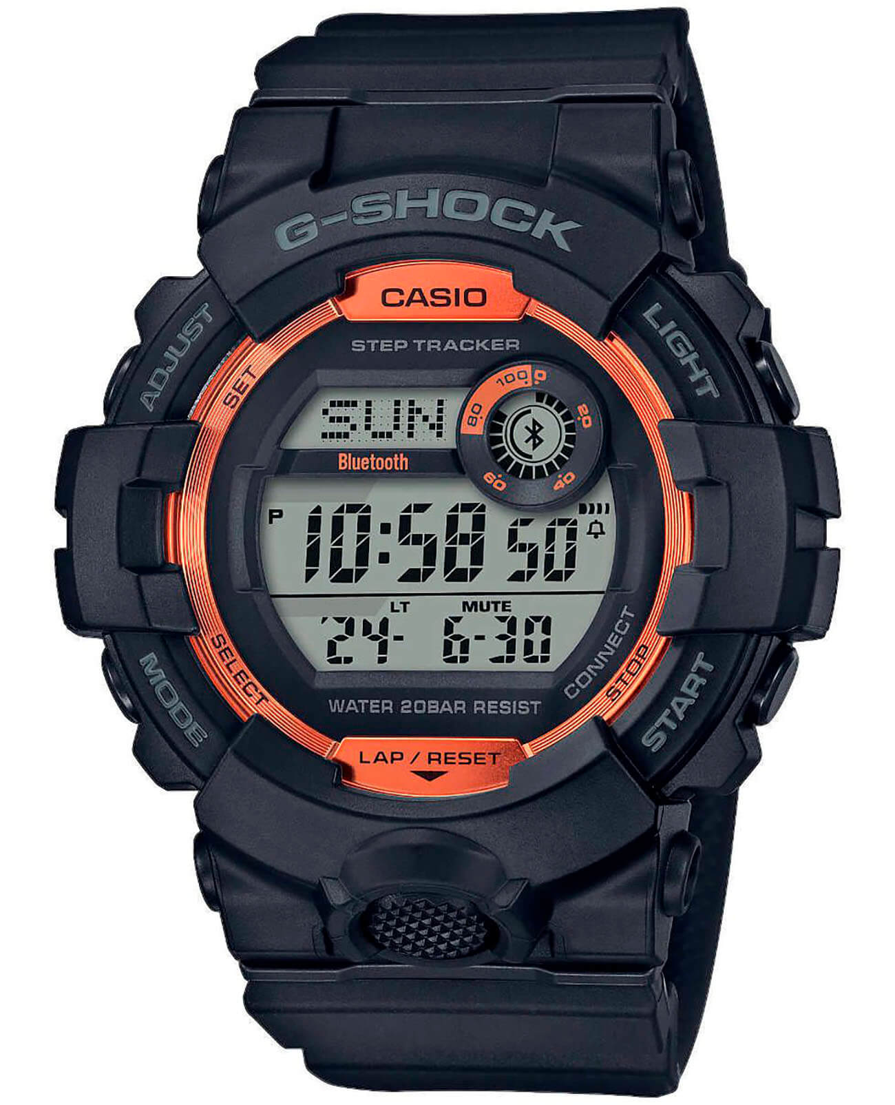 фото Наручные часы мужские casio gbd-800sf-1er черные