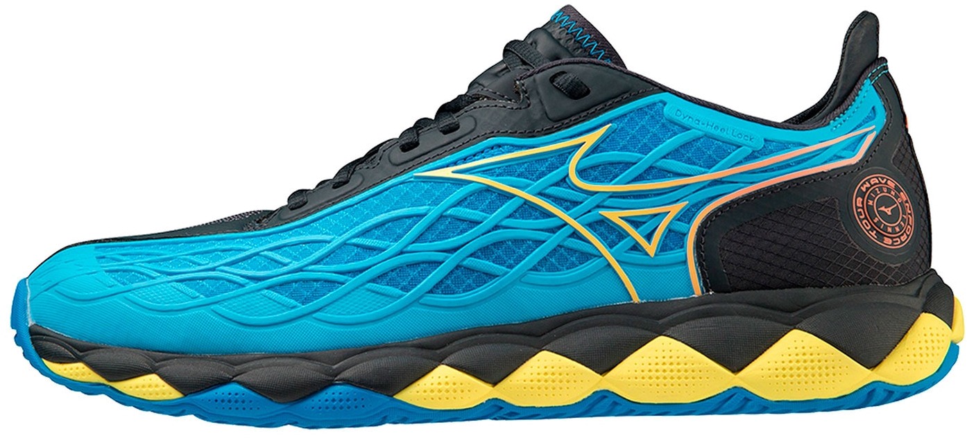 

Кроссовки мужские Mizuno SHOE WAVE ENFORCE TOUR AC черные 7.5 UK, Черный, SHOE WAVE ENFORCE TOUR AC