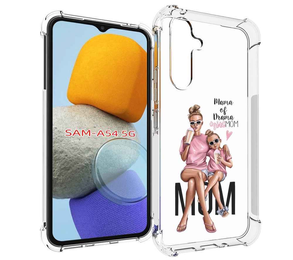 

Чехол MyPads Мама-мечты женский для Samsung Galaxy A54, Tocco