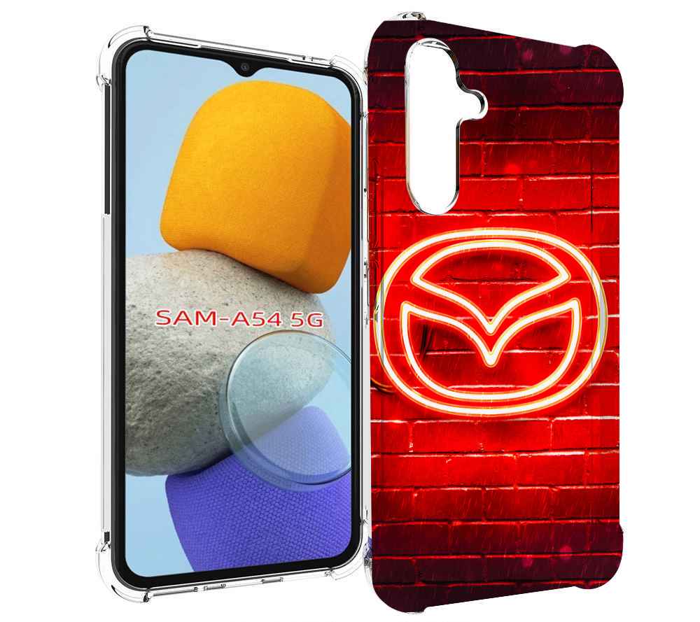 

Чехол MyPads Мазда для Samsung Galaxy A54, Tocco