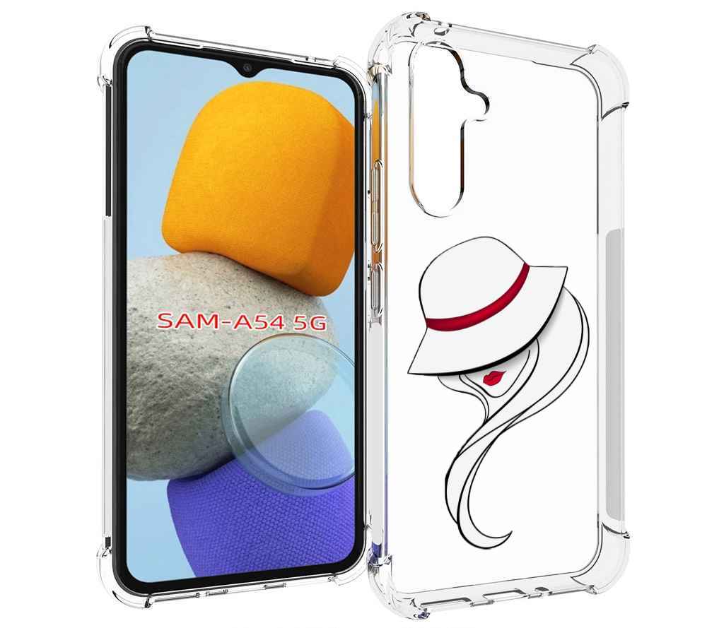 

Чехол MyPads Лого женский для Samsung Galaxy A54, Tocco