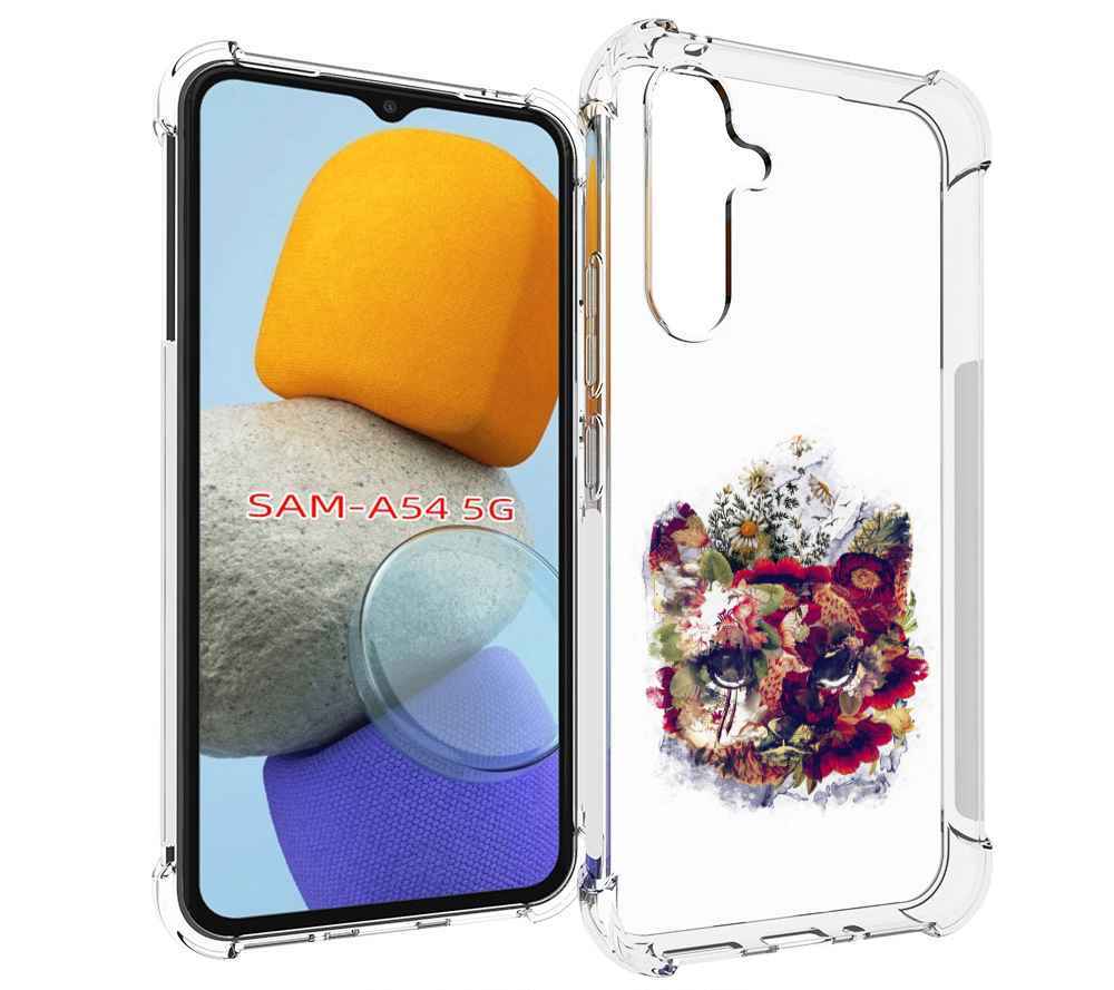 

Чехол MyPads Лиса в цветах-2 для Samsung Galaxy A54, Tocco