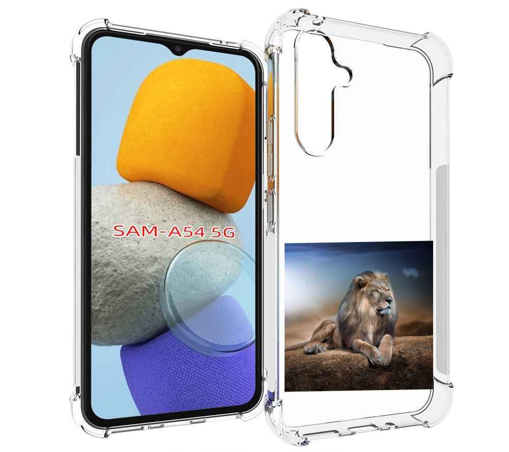 

Чехол MyPads Лев-наблюдает для Samsung Galaxy A54, Tocco