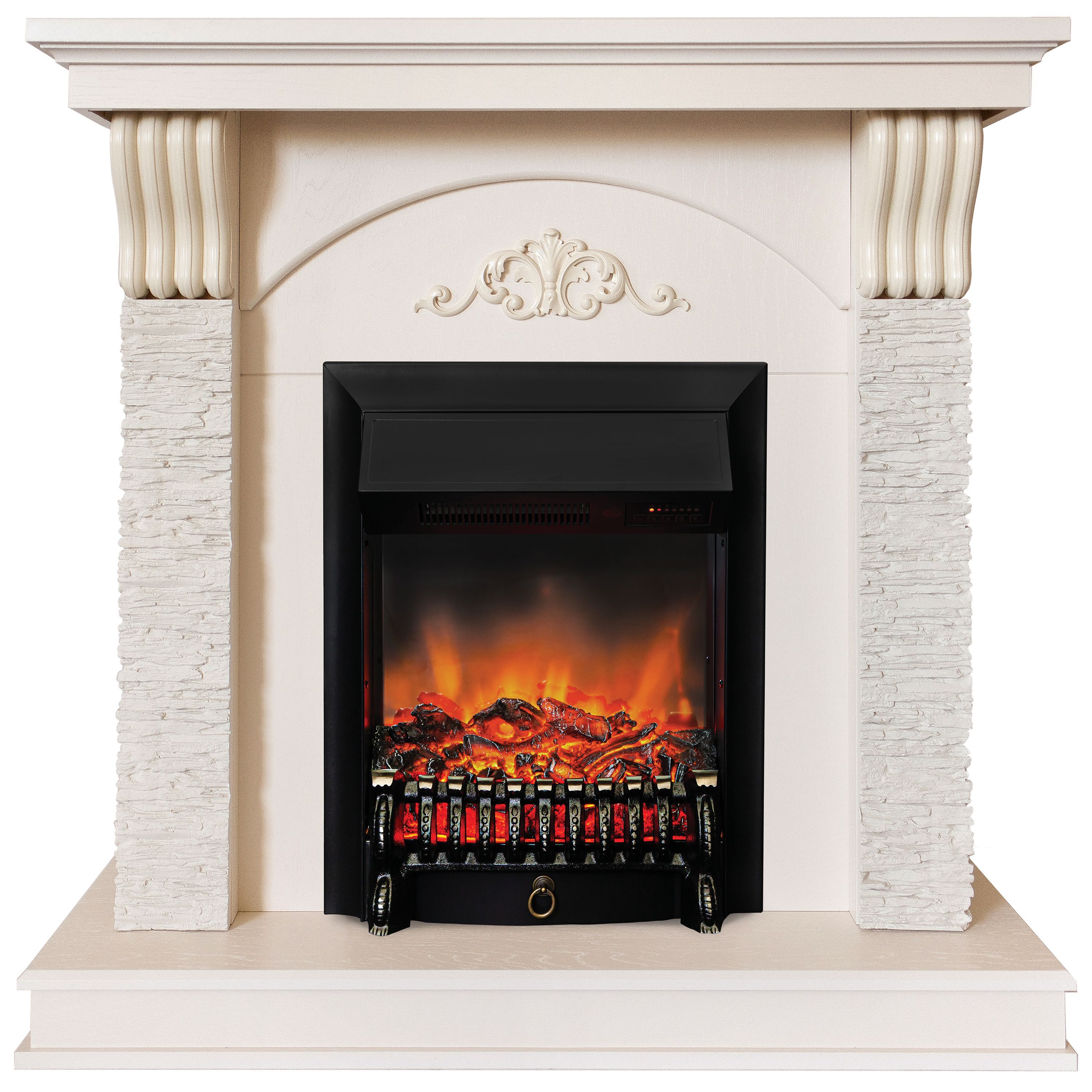 

Электрокамин RealFlame Corfino R STD/EUG WT-F612 с очагом Fobos Lux Black, CORFINO R STD/EUG WT-F612 с очагом Fobos Lux Black