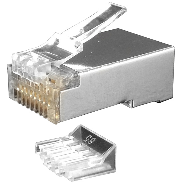 PLUG-8P8C-UV-C6-SH Коннектор RJ-45 Hyperline