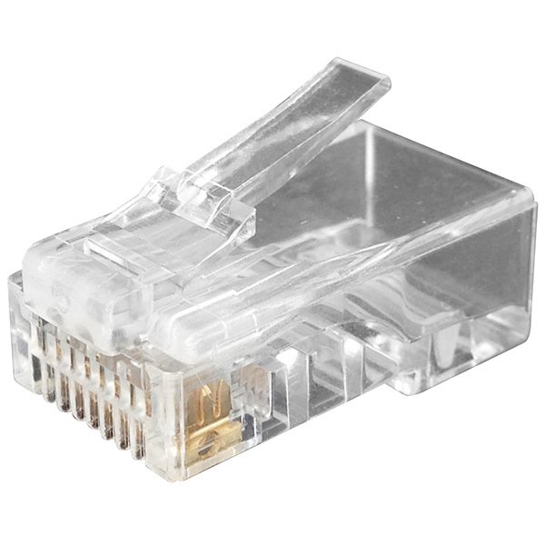 

PLUG-8P8C-U-C6 Коннектор RJ-45 Hyperline