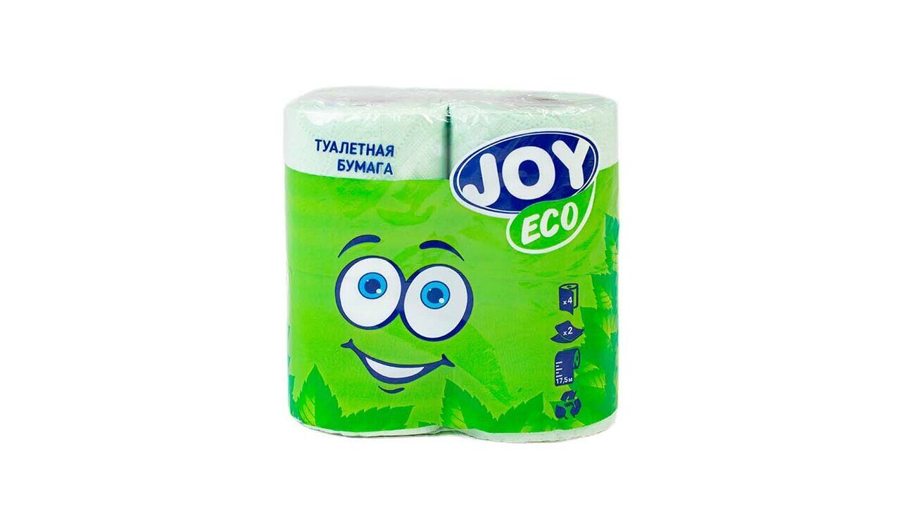 Туалетная бумага joy. Туалетная бумага Joy Eco, 2сл.4рул, белая. Бумага туалетная Joy 2-х слойная ,белая, 4 рулона. Туалетная бумага Joy Eco белая двухслойная. Бумага туалетная Джой эко 2-х слойная 4шт 12/уп.