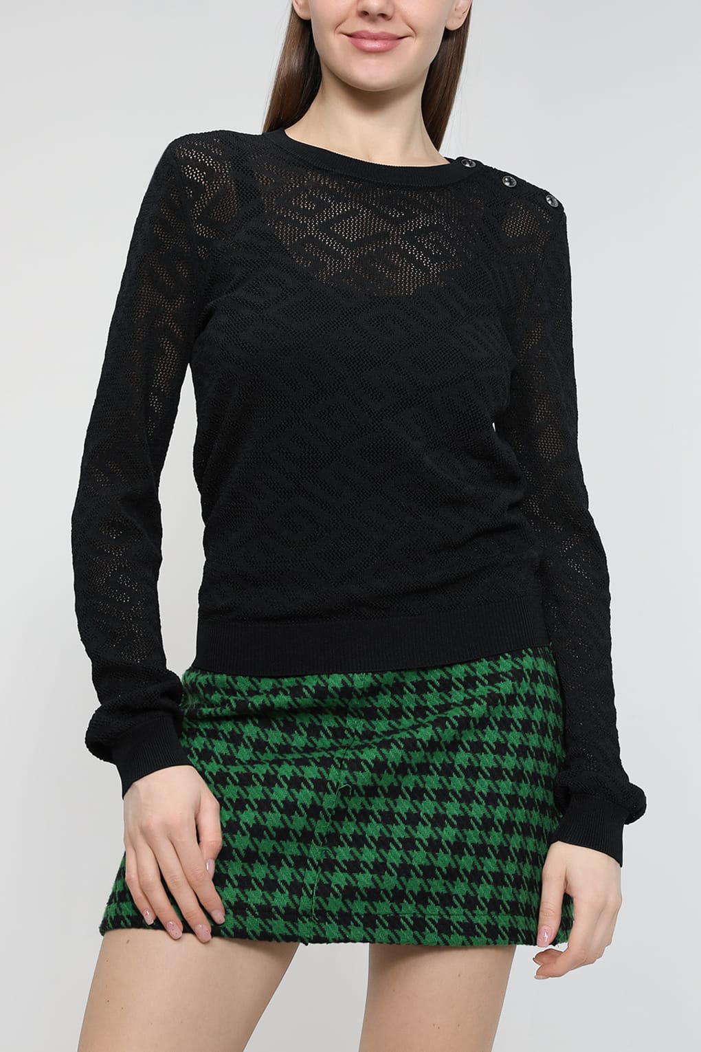 

Джемпер женский Guess W3GR24 черный XL, W3GR24