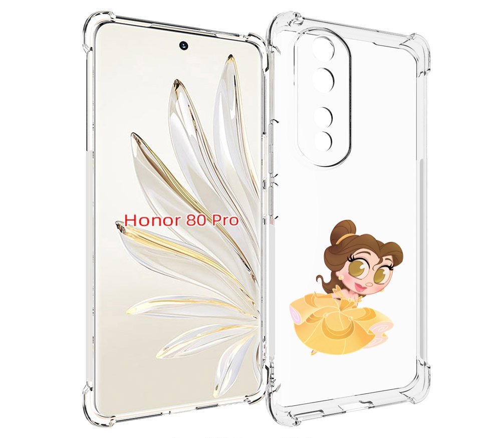 

Чехол MyPads мини-принцесса женский для Honor 80 Pro, Прозрачный, Tocco