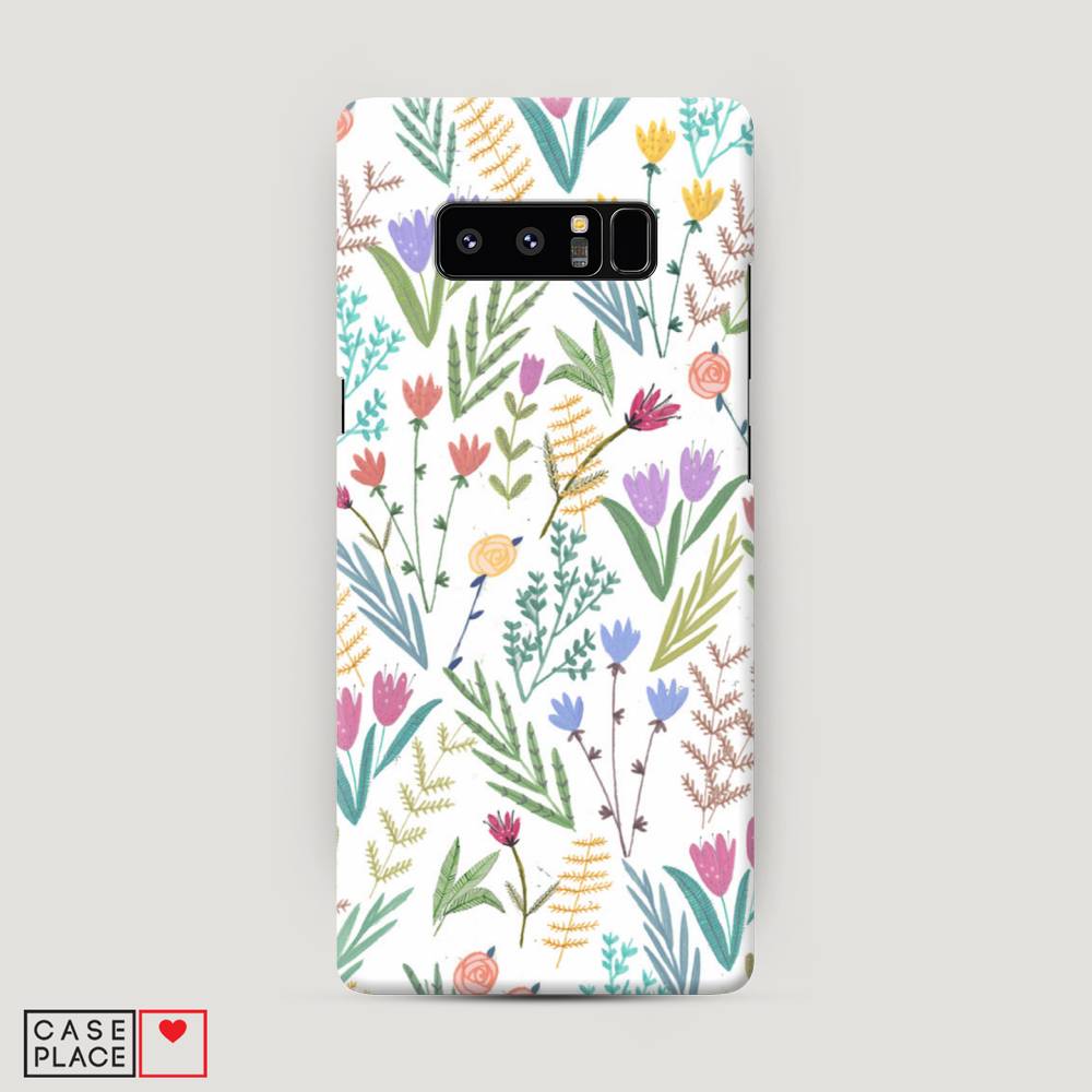 

Чехол Awog "Полевые цветы рисунок" для Samsung Galaxy Note 8, 25220-6