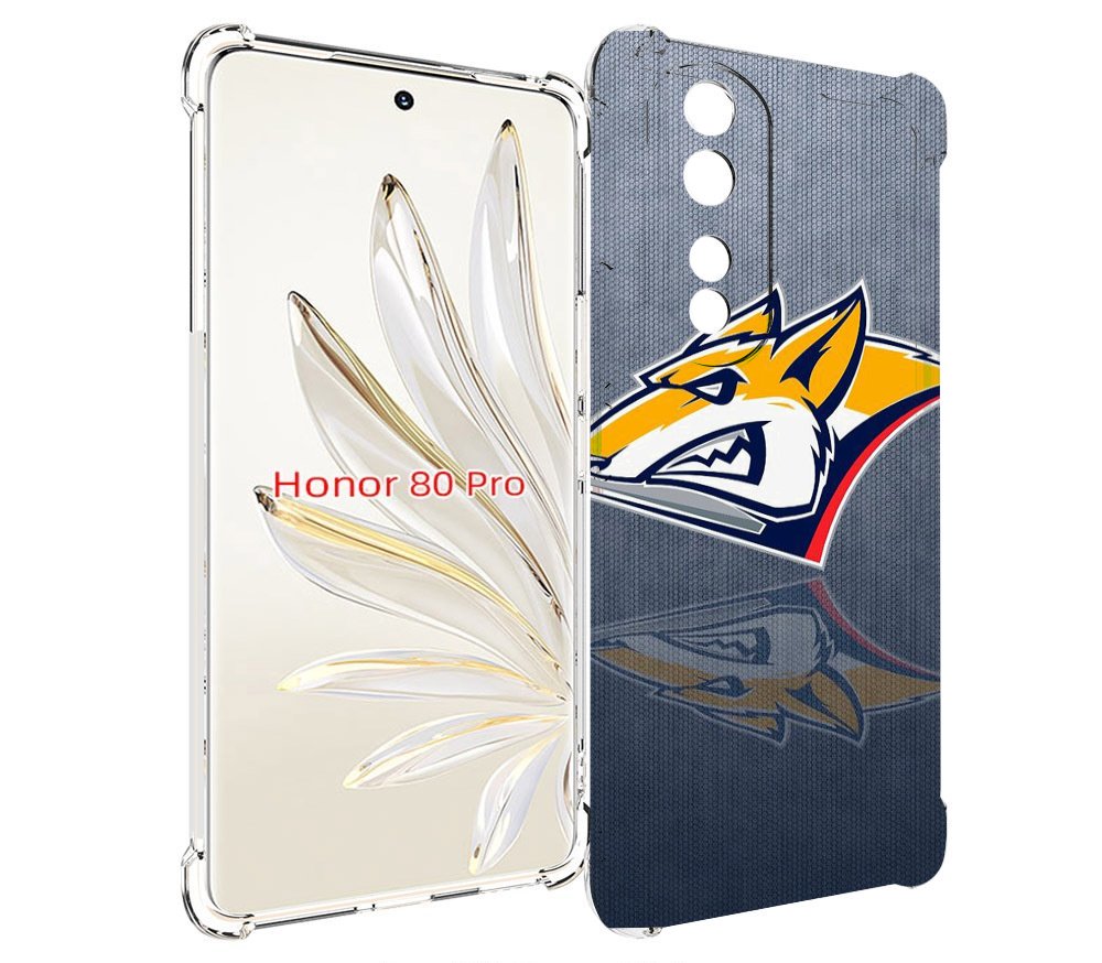 

Чехол MyPads металлург магнитогорск для Honor 80 Pro, Прозрачный, Tocco
