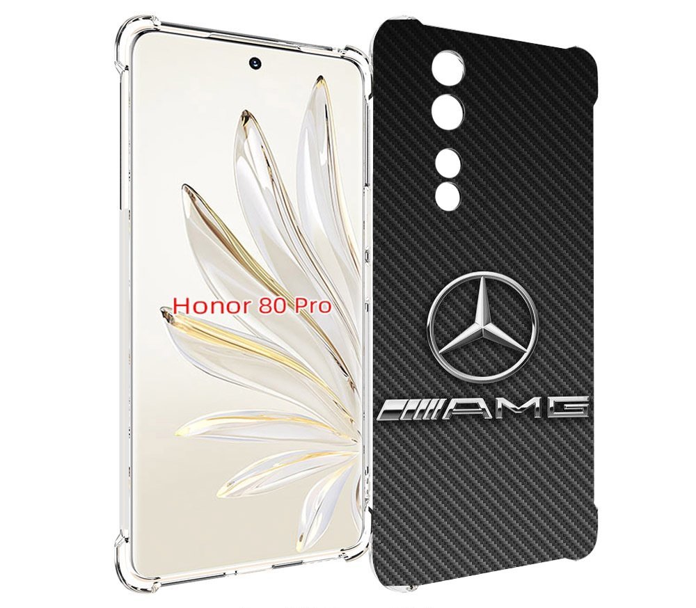 

Чехол MyPads мерседес амг мужской для Honor 80 Pro, Прозрачный, Tocco