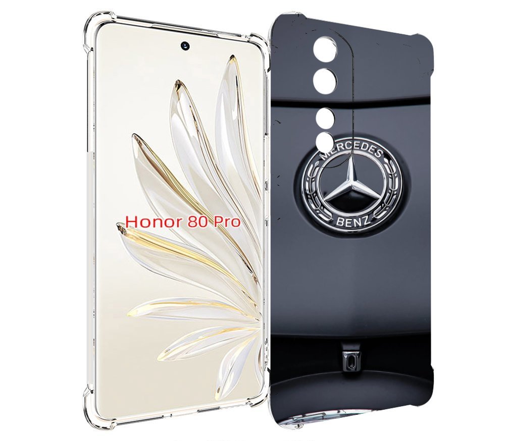 

Чехол MyPads мерседес 7 мужской для Honor 80 Pro, Прозрачный, Tocco