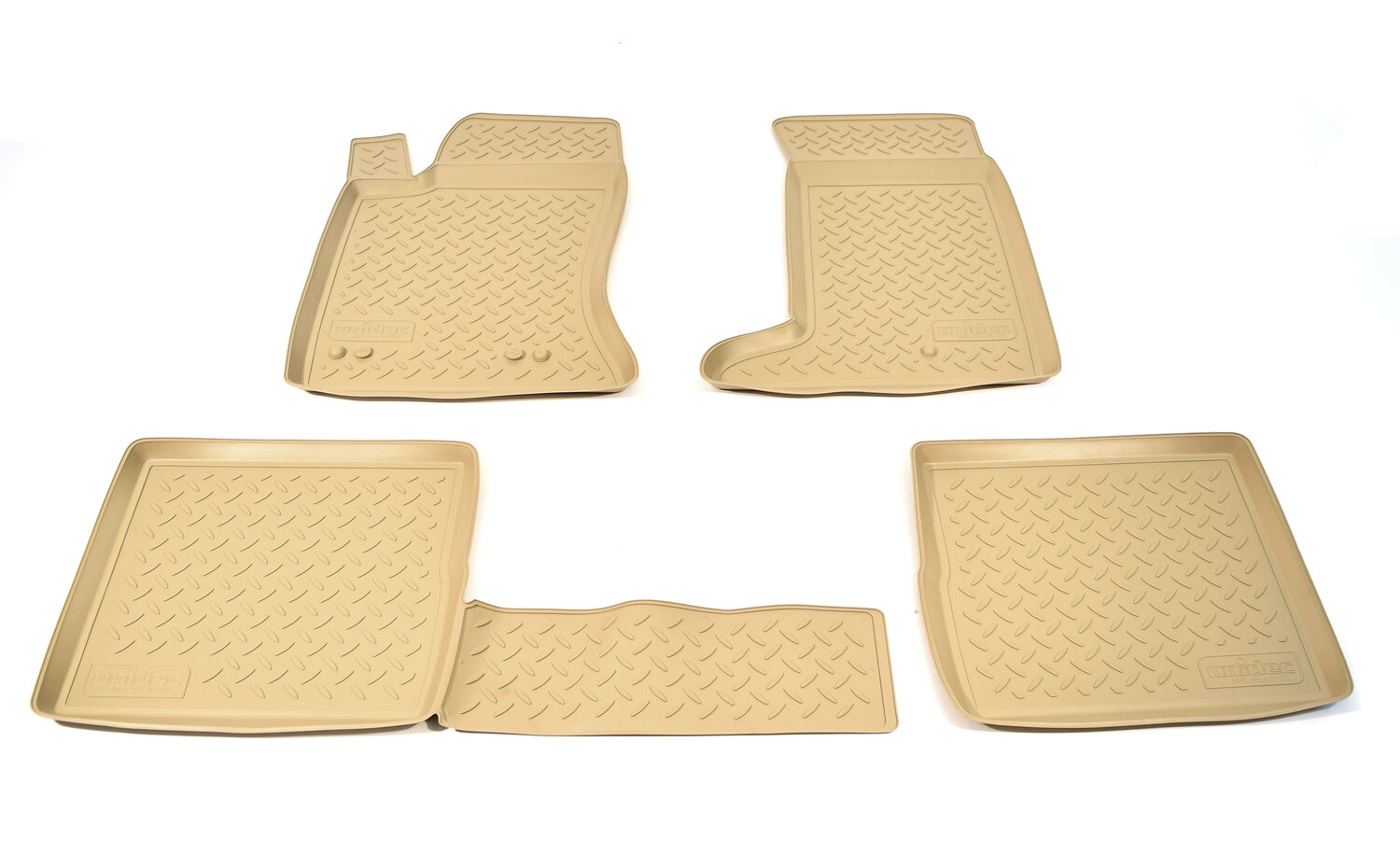 фото Коврики салона norplast npl-po-10-50-b cadillac srx 2003-2010 бежевый