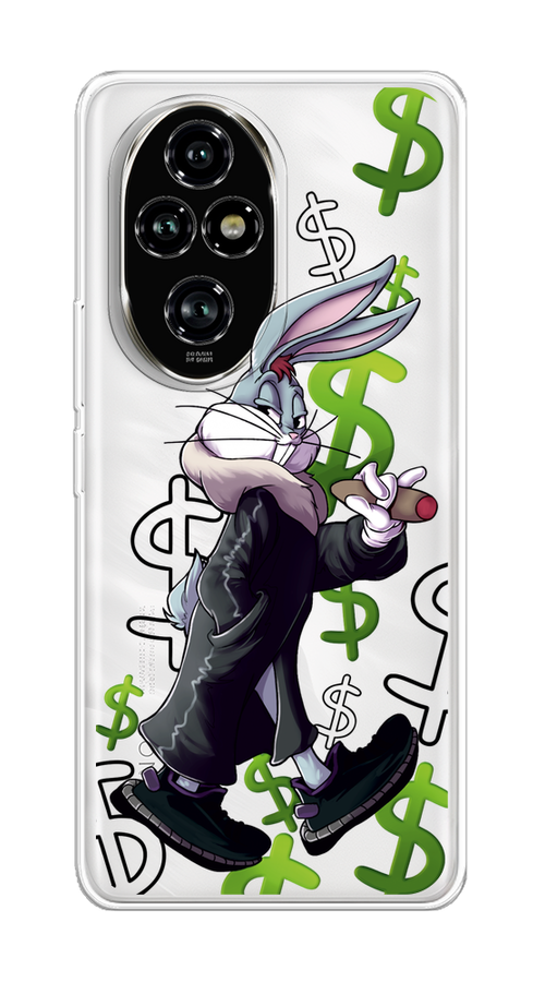 

Чехол на Honor 200 Pro "Rich Bugs Bunny", Зеленый;черный;голубой, 6124850-1