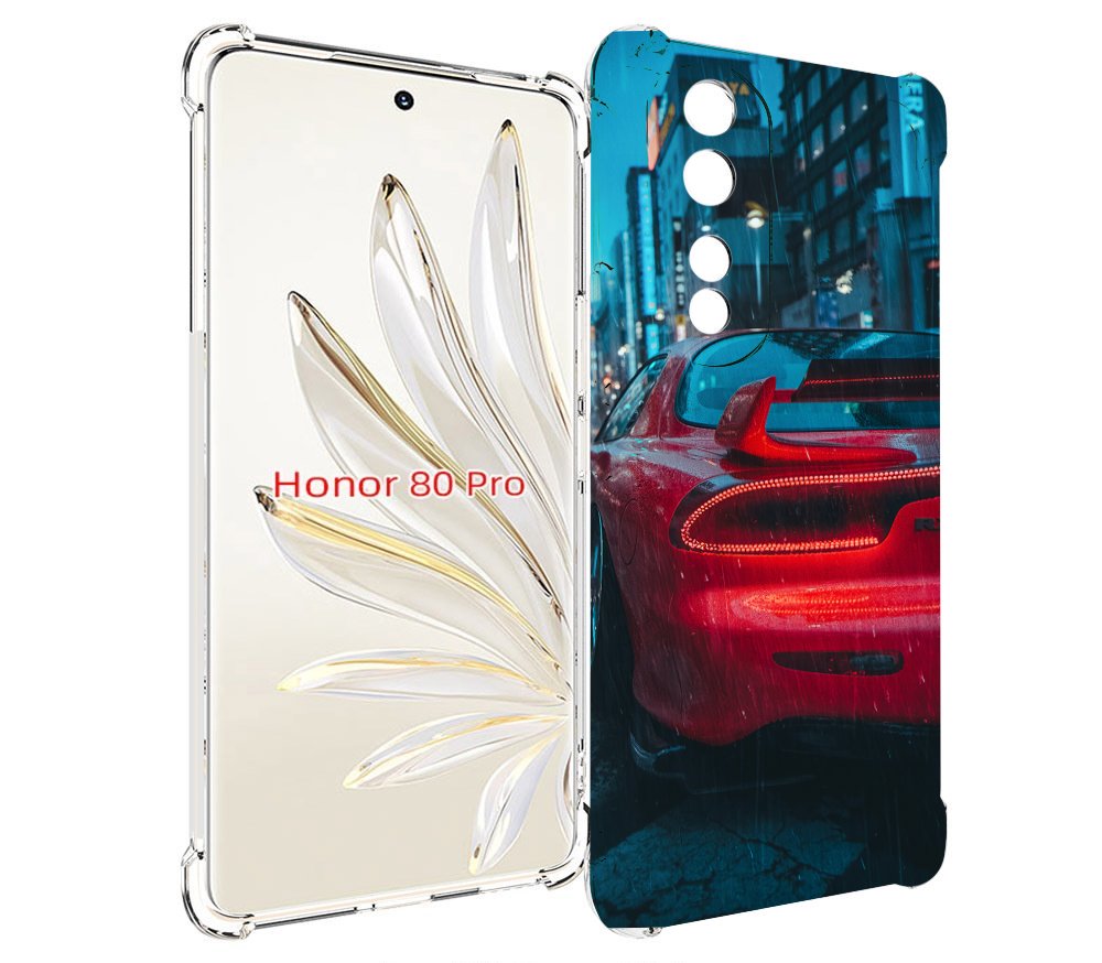 

Чехол MyPads мазда-рх7 для Honor 80 Pro, Прозрачный, Tocco