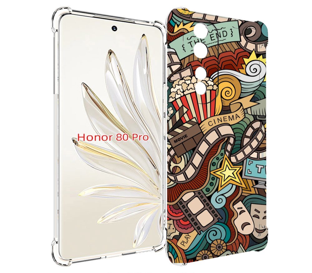 

Чехол MyPads любимое кино для Honor 80 Pro, Прозрачный, Tocco