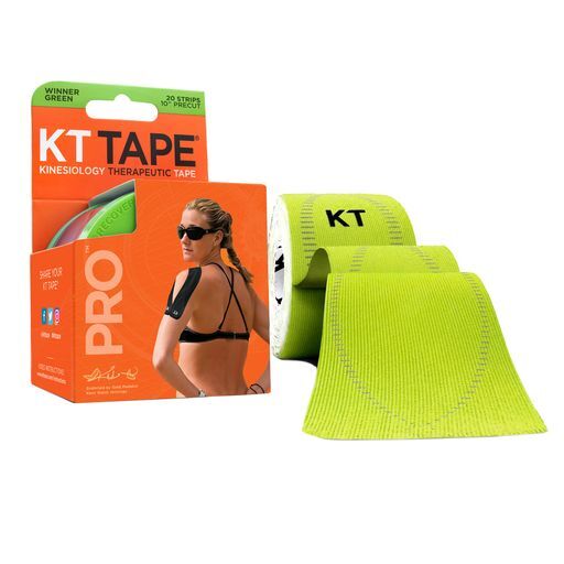 фото Kt tape pro 20 полосок 25,4 ? 5 см | winner green (зеленый)