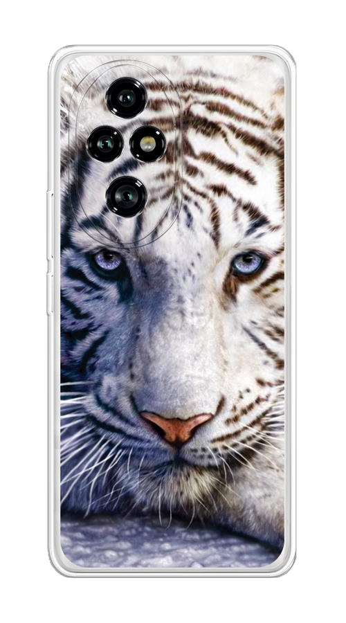 

Чехол на Honor 200 Pro "Бенгальский тигр", Коричневый;белый, 6124850-1