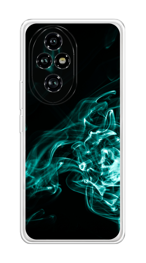 

Чехол на Honor 200 Pro "Дым", Бирюзовый;черный;голубой, 6124850-1