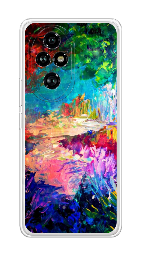 

Чехол на Honor 200 Pro "Лес-гуашь", Синий;розовый;зеленый, 6124850-1