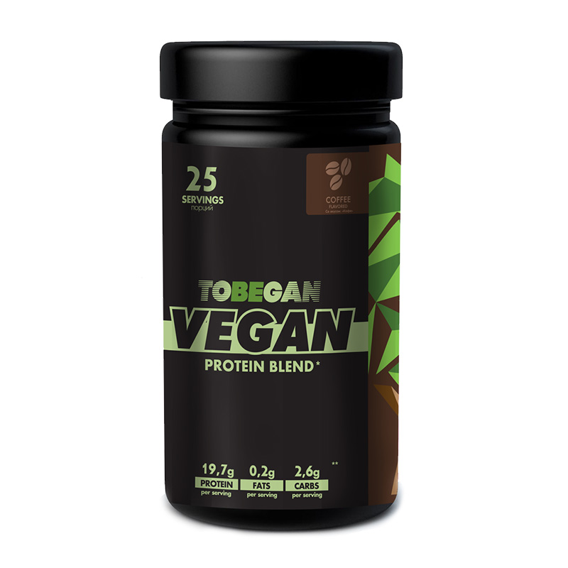 фото Протеин tobegan vegan, вкус: кофе, 1000 г иван-поле